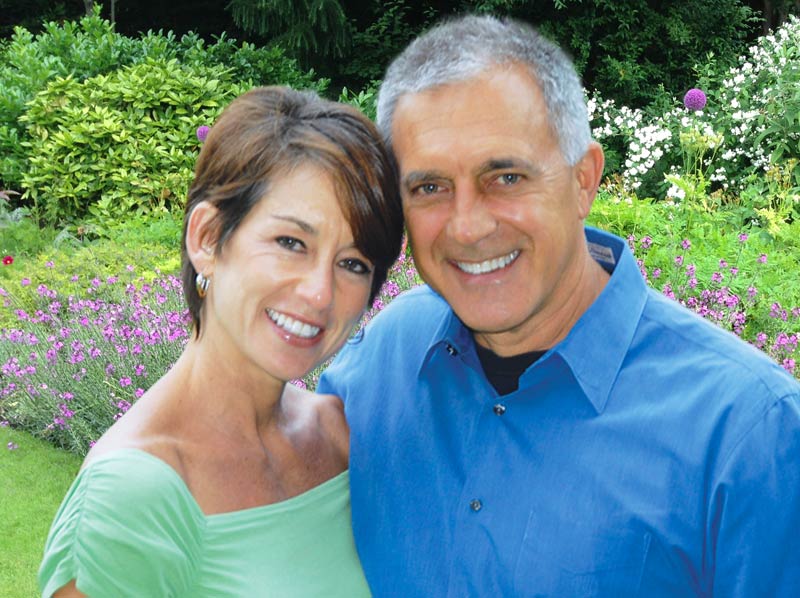 smiling couple