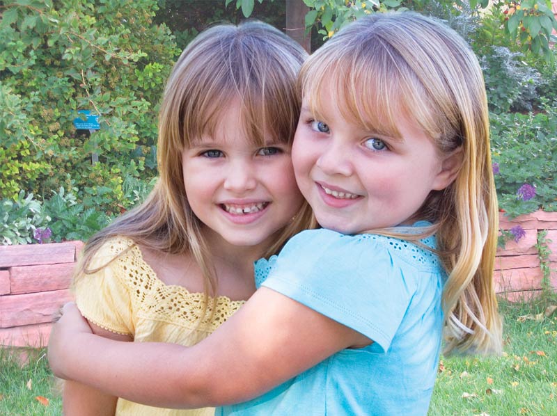 two girls